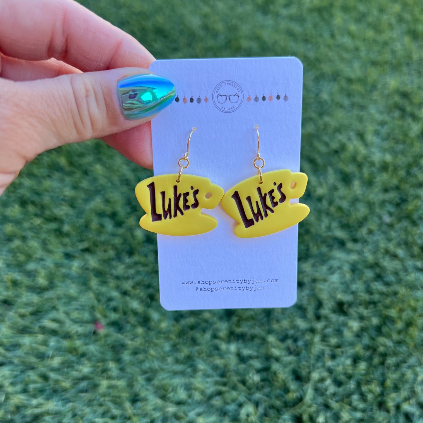 Gilmore Girls Luke's Diner Earrings