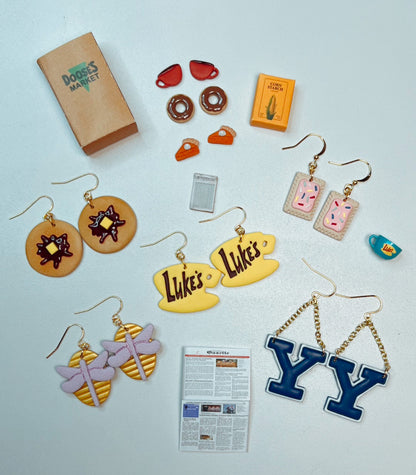 Gilmore Girls Luke's Diner Earrings