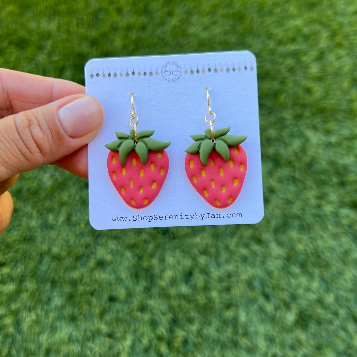 Strawberry Social Dangles