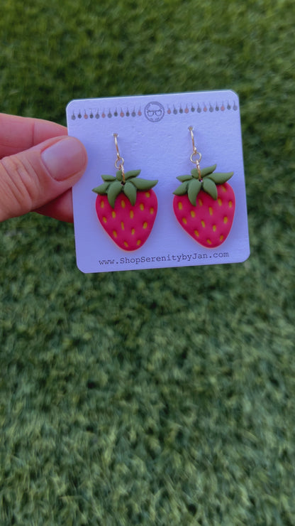 Strawberry Social Dangles