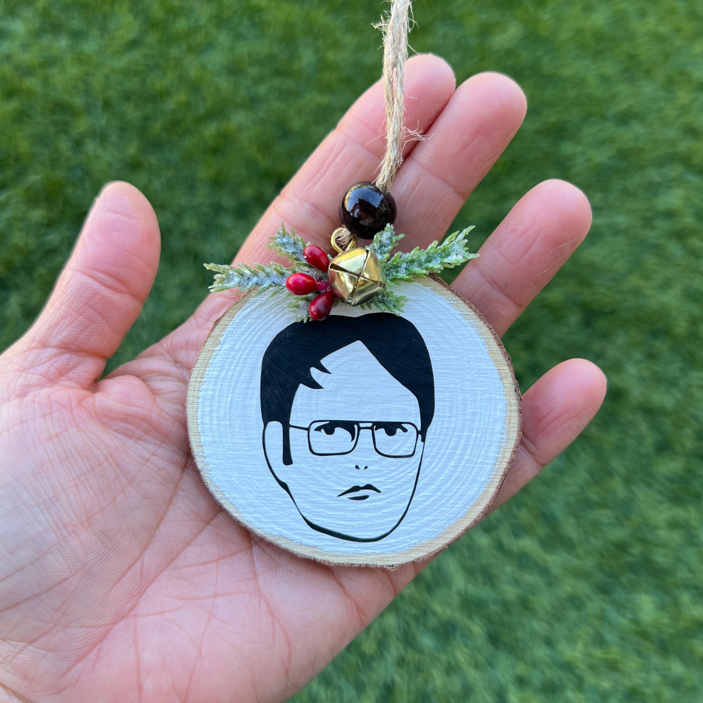 Dwight Schrute's Fa la la Christmas Keepsake Ornament