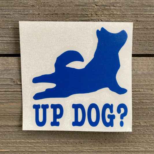 What's Up Dog Vinyl Decal