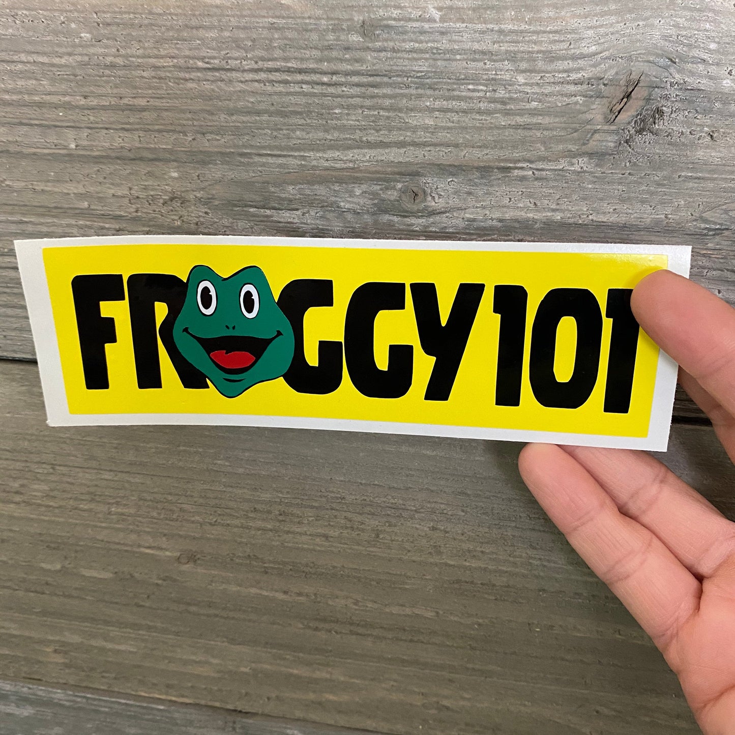 The Office's Froggy 101 Permanent Vinyl Decal