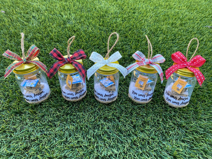 Here Comes Amazon Jar Miniature Ornament