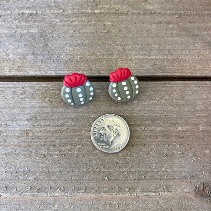 Blooming Cactus Stud Earrings